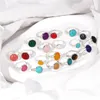 حلقات حجر الأزياء للنساء الرجال slialle حلقة إصبع قابلة للتشكيل رنين ملونة jades 8 10 12mm cabochon خواتم الزفاف المجوهرات