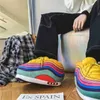 happy_buy_bag 2022 남성용 대형 스 니커 슬리퍼 봉제 아늑한 디자이너 신발 여성 홈 Femmes Chaussures Scarpe Da Donna Zapatillas Casa X0523
