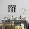 Baum des Lebens, Wanddekoration aus Metall, Birkenbaum, Wandskulptur, Waldbaum, Art. 4951821
