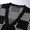 Мужские свитера Осенний Зимний Дизайнер вязание мужские кардиганы Sweatercoat Hip Hop Korean Style Jutk Jacket Шерстяная кардигана Men Topsmen's Memen's