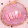 DIY Nailss Treatments Art Tool Quality Painting Color Palette Natural Resin Agate Nail Color Mixing Palettes Gel Nails Polish Paint Tray WH0618