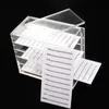 Коробка для хранения накладных ресниц, 5-слойный акриловый держатель для ресниц, поддон, индивидуальная подставка для демонстрации объема, инструмент 3886463