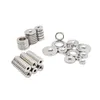 Hurtownia - 100pcs mocne okrągłe magnesy NDFEB Dia 8x3mm N35 Rządzą Ziemię Neodym stałym rzemiosłem/DIY Magnes