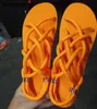 Scarpe da donna piatte estive da donna di grandi dimensioni Corda di canapa Set Sandali da spiaggia per piedi Pantofole casual Allmatch all'aperto 220701