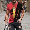 T-shirts de mode pour hommes d'été dazn Harajuku 3D imprimés T-shirts de sport décontractés surdimensionné col rond haut décontracté hommes vêtements 220607