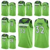 Écran Imprimé Basketball Taurean Prince Jersey 12 Josh Okogie 20 Jake Layman 10 Jaden McDaniels 3 Jaylen Nowell 4 Jarred Vanderbilt 8 Color de l'équipe Numéro de nom personnalisé