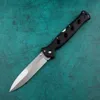 Cuchillo plegable de punto 10ACXC de 6 pulgadas, herramienta EDC táctica de autodefensa para acampar al aire libre y cazar