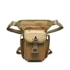 Sac de jambe tactique Pack de sport extérieur Sac de taille d'assaut Sac banane de taille de combat Camouflage Camo NO11-452