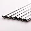 215MM length Durable Stainless Steel Straight Drinking Straw Straws Metal Bar Family kitchen DH9338