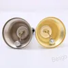 Gold Silver Christmas Hand Bell Xmas Babbo Natale Dress Up Bells Xmas Decoration Tool BH7432 TQQ