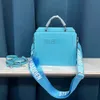 2022 Nya kvinnors designer crossbody väskor Conposite Bag Small Macaron Muti Color Brand Handväskor