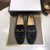 Scarpe eleganti da uomo firmate da uomo oro nero moda matrimonio ballo di fine anno Scarpe da uomo taglie forti di alta qualità