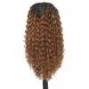 NXY WIGS Женщины Химическое волокно ледяное шелковое шелковое прическа для волос пушисто