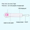 USB Charging Projection Tease-Cats Toy Multi-pattern UV Violet Tease Cat Stick Red Green Light Projector Pet Toy Kitty Training Tools ZL0757