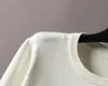 2021 Mens Designer Sweater Printing Printing Итальянский дизайнерский дизайнерские женщины мужские свитера высококачественные повседневные круглые с длинным рукавом белый