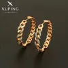 Hoop & Huggie Xuping Jewelry Elegant Fashion Multicolor Plated Earrings For Women Girl Gift A00860548Hoop Kirs22