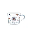 Verres créatifs tasses à café échelle verre tasse Couple eau tasse soleil oeil motif verres ménage petit déjeuner Mlik tasses