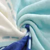 Benutzerdefinierte Cartoon Anime Flanell Decke Weiche Kinder Decke Anpassen Po Decken für Bett DIY Druck Drop 220616