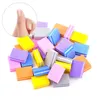 Coloful Nail Sponge Nail File Tampon Buffice Panding Tools Professional Tools Pédicure double face NAGELVIJLBUFFER