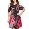 Vestidos Sexy Vermelhos Mulher Alças Maxi e Homens Camisas Casal Roupas Boho Vestido Floral Roupas Femininas 4XL Dropship 220627