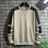 2022 Nieuwe sweatshirts Casual ronde nek lente herfst nieuwe trui mannen hoodie sweatshirt lange mouw kleding maat s.5XL l220801