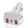 Caricabatteria da auto USB Carica rapida QC 3.0/4.0 PD 20W Tipo C Adattatore USB veloce per iPhone 13 12 Pro Xiaomi Samsung Cellulare