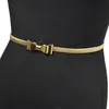 Luxe Desinger Women S Metal Taille Chain Fashion Mode Wild Big Cloud Elastic Spring BG 1163 220712