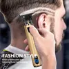 T9 Electric Hair Clipper Rechargeable Shaver Beard Trimmer Professional Men Cutting Machine Barber USB Cordless 220712