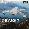 nouveaux drones E88 pliant des avions de photographie aérienne hd quatre axes