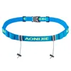 Aonijie Race Number Belt med gelinnehavare som kör unisex för Triathlon Marathon Outdoor Sports 220520