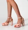 2022 Summer Dress Shoes Women Sandals High Heel con scarpa da sandali da donna Sweet Lady Sweet Office