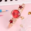 Relógio de designer de relógios de pulso Relógio Simple Star Star Acessórios Relógios Brand Women WelkesWristwatches