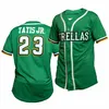 Custom Man Baseball #23 Fernando Tatis Jr. #22 Miguel Sano Estrellas Orientales Jersey Ed Black Green Size S-XXXL