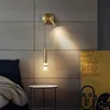 Lámpara de pared Nordic LED 5W 3W Apliques Luces 2 en 1 Candelabros y foco Iluminación interior Decoración para el hogar para sala de estar Dormitorio Pared