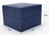 Uhrenboxs Fälle Luxus Top Brand Original Geschenkbox für automatische blaue Lederwatch Caseswatch Hele22