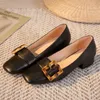Designer-Classic Womens Skórzane buty Loafer Longonged Toe HorseBit Szyte Szczegół do rozmiaru Size35-41
