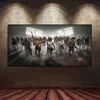 인터넷 카페 핫 pubg 게이머 초록 현대 캔버스 페인팅 포스터와 인쇄 벽 예술 사진 게이머 룸 홈 장식 cuadros