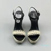 Mode jurk schoenen elegante partij Stiletto dames hoge hakken slippers vrouwen kwaliteit open teen voor sandalen A256