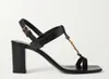 Elegant Bridal luxury designs lady's sandals women flats shoes woman perfect platform sandalies ankle strap gladiator shoe black patent Cassandra Leather Sandals