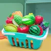 Faire semblant de jouer ensemble en plastique alimentaire jouet bricolage gâteau coupe fruits légumes s pour enfants Eonal cadeau 220418