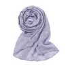 Scarves Fashion Plaid Pom Bubble Chiffon Instant Hijab Women Autumn High Quality Wrap Pashminas Stole Muslim Snood 180 70CmScarves