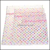 Laundry Bags 30X40Cm Print Bag Clothes Washing Hine Bra Lingerie Mesh Net Dhorc