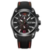 MEGIR Watches Multi-function timing Calendar Sports Mens Watch 2063 gift