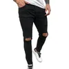 Men's Jeans Lightweight Fashion Trendy Style Men Pants Denim Stretchy For Daily Wear