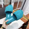 Top Quality 2022 Famous women brand Slippers Designer ladies Classic luxury Comfortable soft terry cloth slippers for girl autumn winter CCity