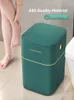 Joybos Trash Can Nordic Style Seal Press For Kitchen Bathroom Office Storage Bucket Dustbins Accessories With Lid Garbage B JX91 220618