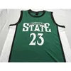 Nikivip Custom JASON RICHARDSON #23 College Basketball Jersey Men's Stitched Green Any Size 2XS-5XL Name and Number Top Quality Jerseys