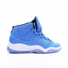 Classic 11 BRED LEGEND BLUE Cool Grey XI Basketball sneaker Children Boy Girl Kid youth sports shoes size EUR26-35