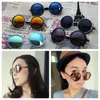 Fashion Steampunk Round Sunglasses Men Women Retro Design Rock UV400 Sun Glasses Steam Punk Eyewear High Quality