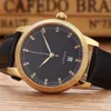 Reloj de lujo para hombre superior Caja tallada original Correa de cuero Reloj de pulsera de vidrio antideslizante resistente al desgaste 2813 Relojes de movimiento mecánico automático